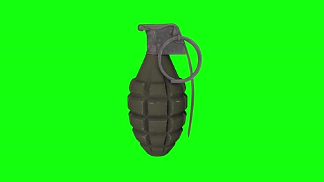 8-animations-hand-grenade-pineapple-green-screen